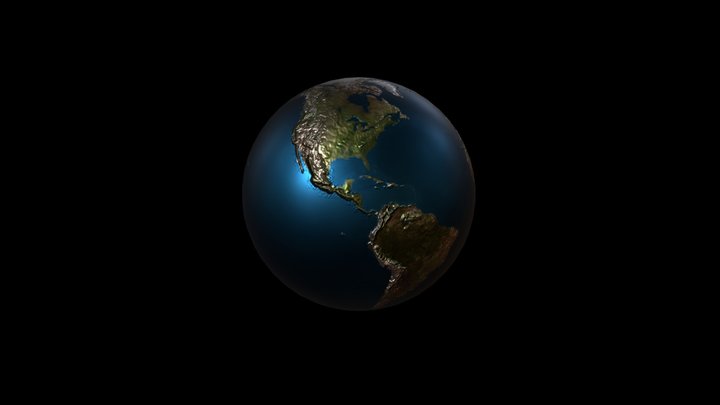 Earth 3D Model