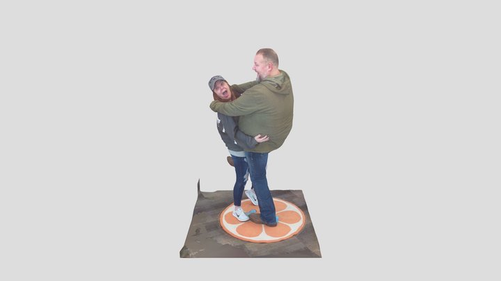 Beki and Drew 3D Model