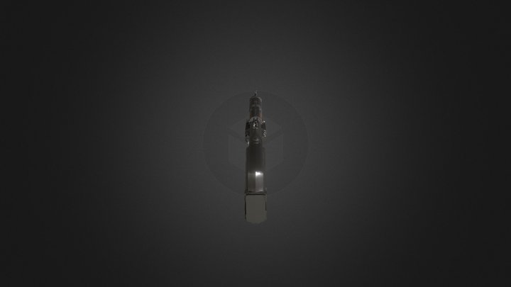 Wolfenstein Assault Rifle 3D Model
