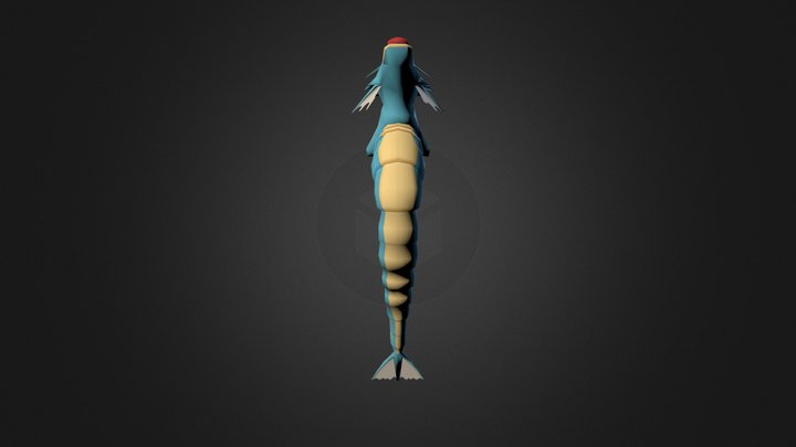 130 - Gyarados 3D Model