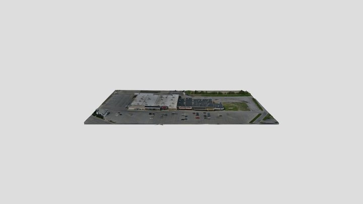 Plaza 3D Model