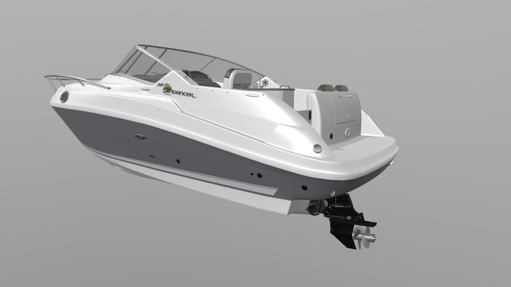 Sea Ray 240 3D Model