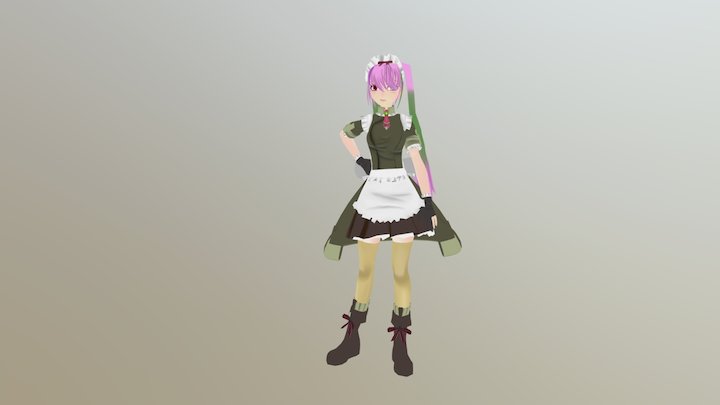 Maid 3D Model