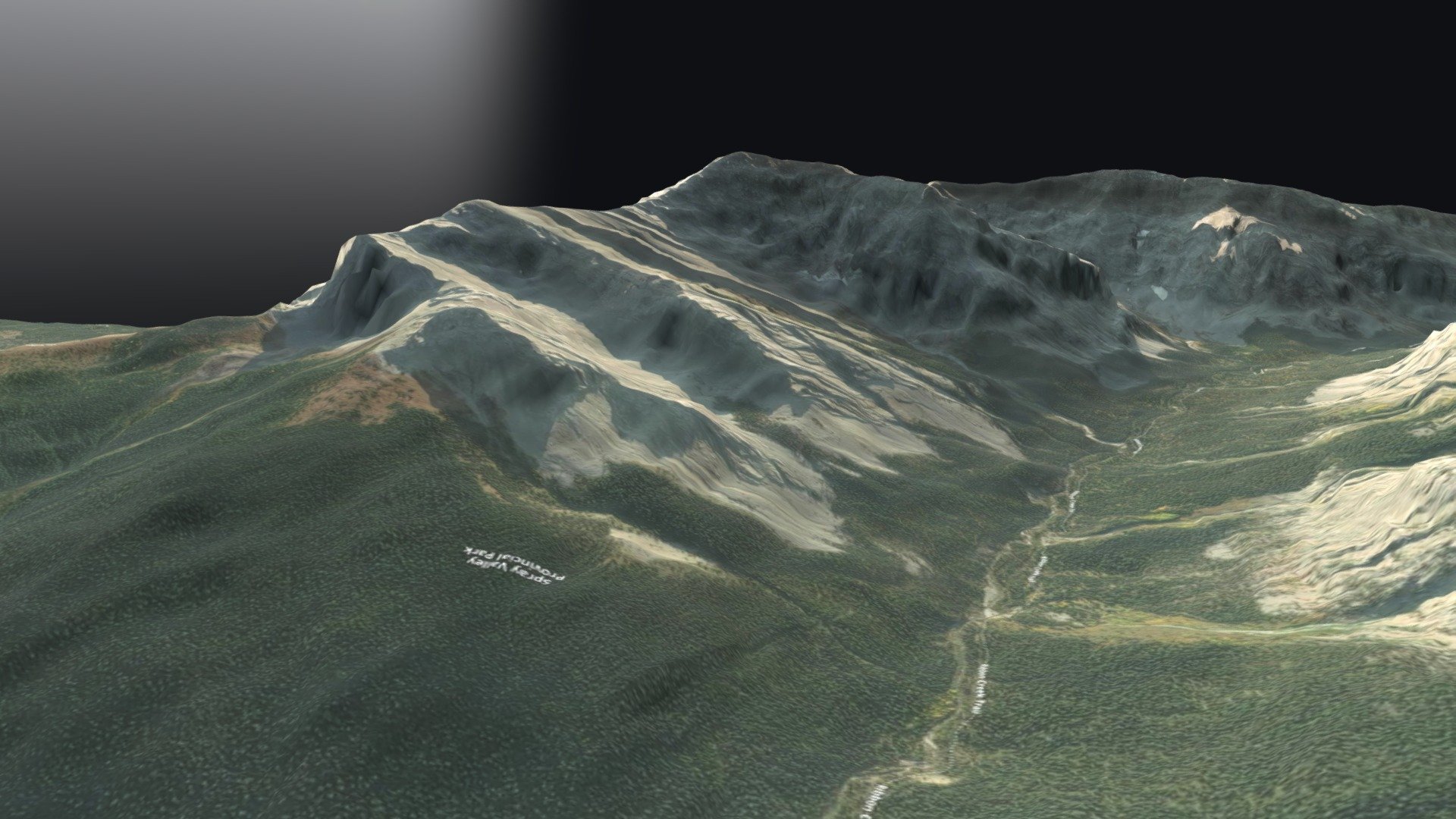 Kananaskis 3D
