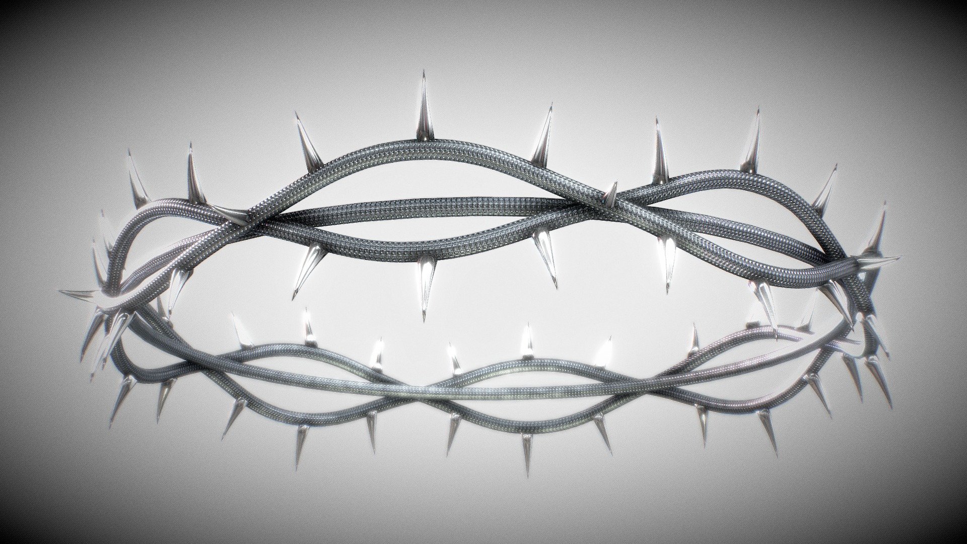 STL file Kendrick Lamar Crown of Thorns  Tiffany & Co.・3D printable design  to download・Cults