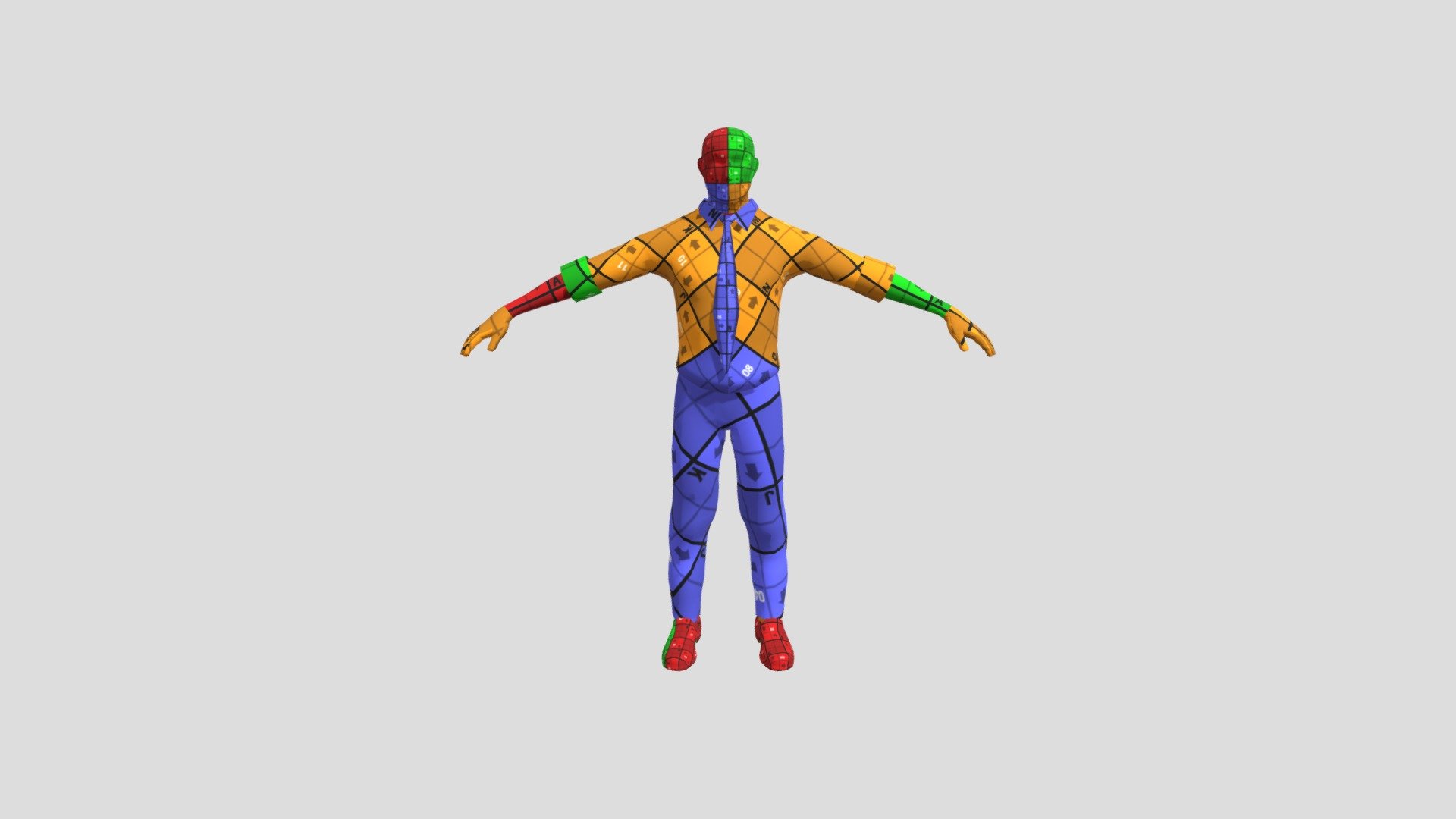 KeanuReeves_LowPoly
