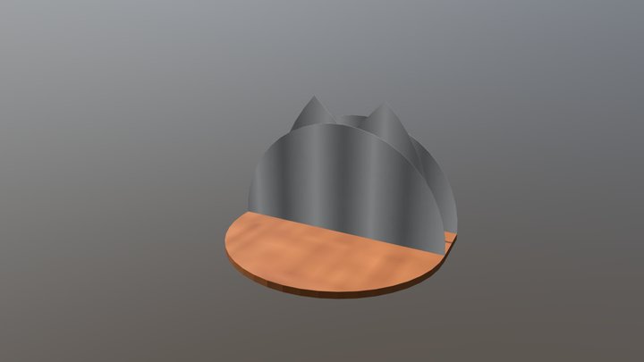Round - Napkin Holder 3D Model