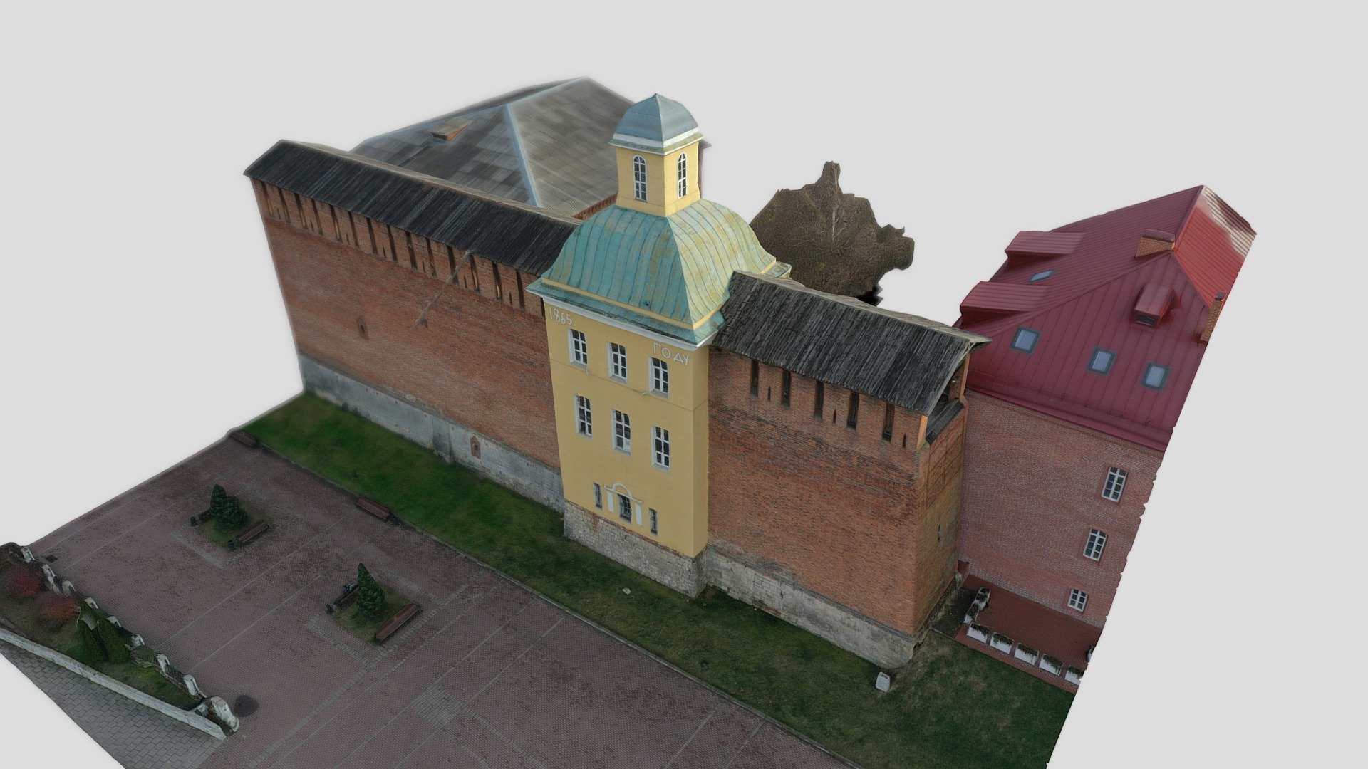Пятницкие водяные ворота - Download Free 3D model by #crurbanism ...