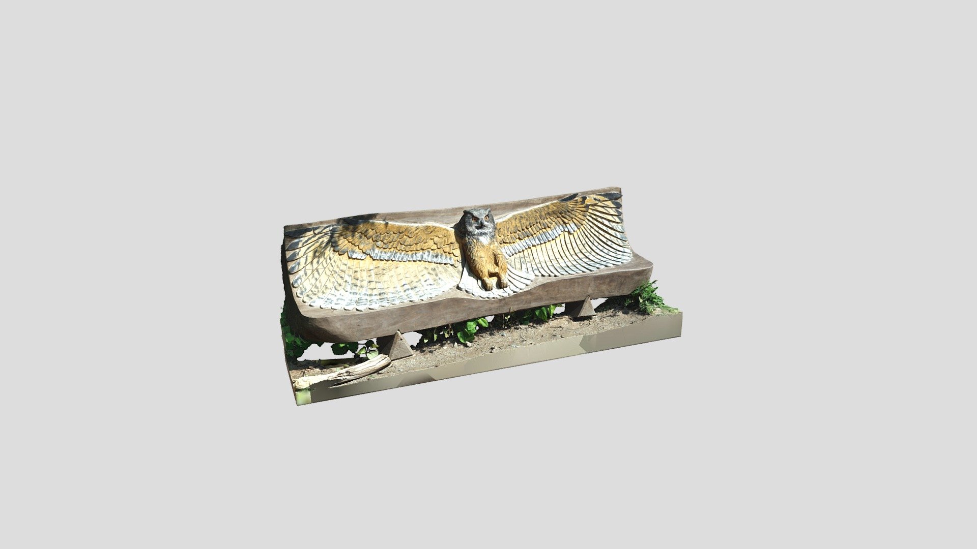 Lavička Sova  - ZOO Košice