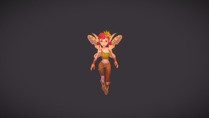Idril The Fairy 3D Model