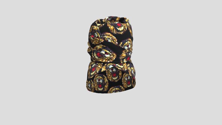 Female Head Wrap - Realistic & High-Quality 3D Model