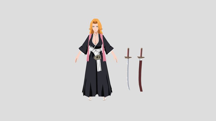 Rangiku Matsumoto 3D Model