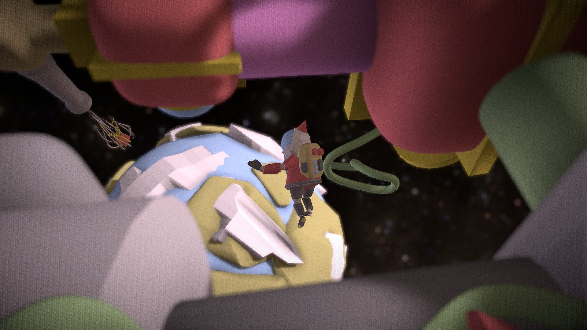 Santa's Orbital Gift Station
