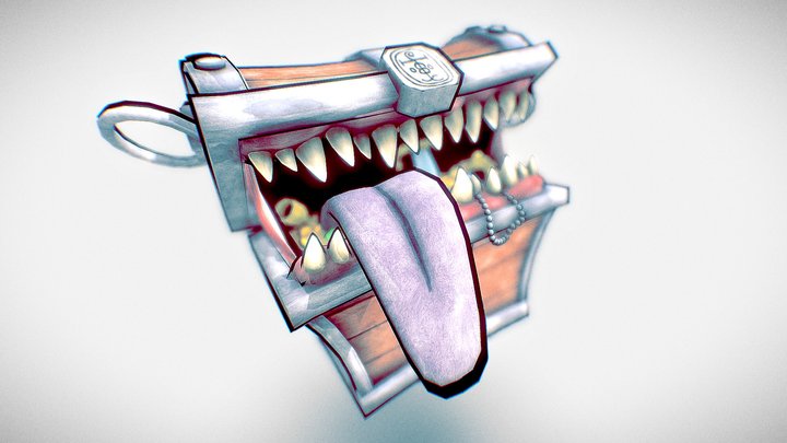 Treasure chest Mimic 3D Model