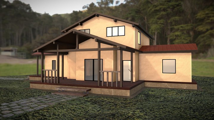 Country house 3D Model