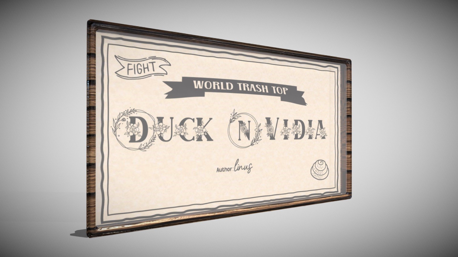 Duck the nVidia - Download Free 3D model by Network manager ...