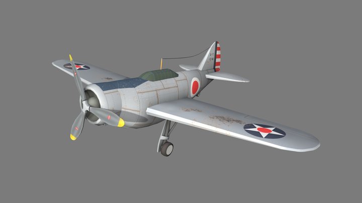 DAE RustAirborne_Plane 3D Model