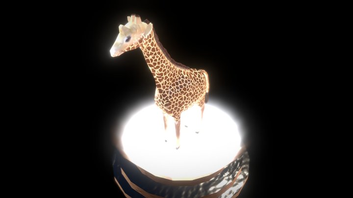 Girafa 3D Model