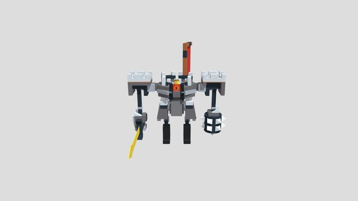 King (Forsaken/Combat Initiation) 3D Model