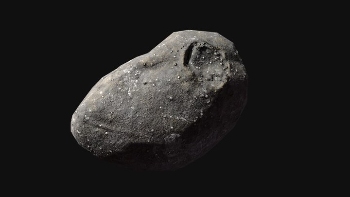 Asteroid low poly – Modello 3D gratuito STL