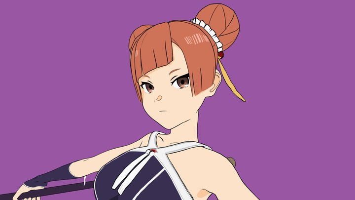 ラオフェン Laopfen.  Frieren: Beyond Journey’s End 3D Model