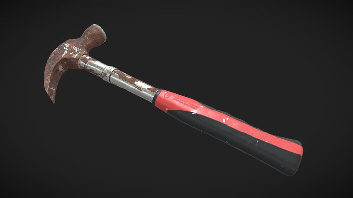 [DAE] Claw Hammer 3D Model