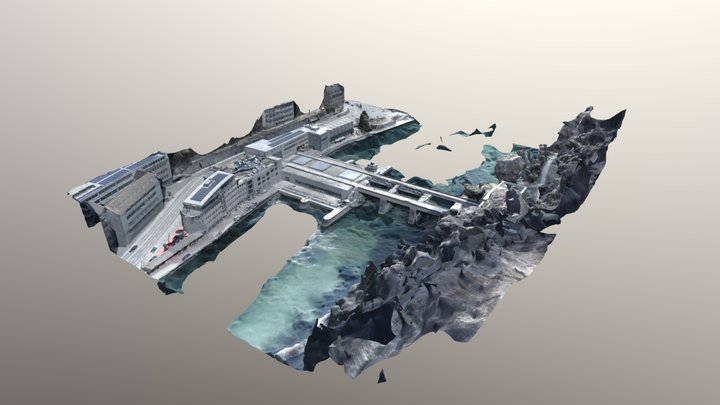 Power Station (3D Drone Scan) 3D Model