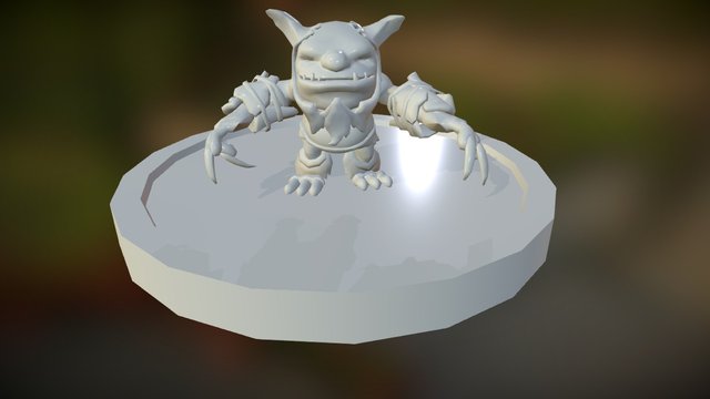 Goblin Eatgoblin Eat 3D Model