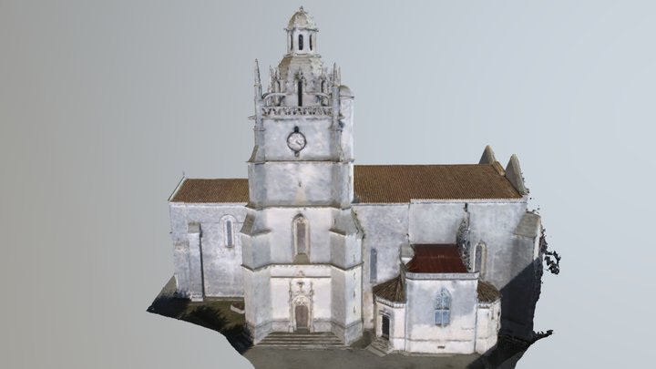 Eglise Saint-Fortunat de St- Fort-sur- Gironde 3D Model