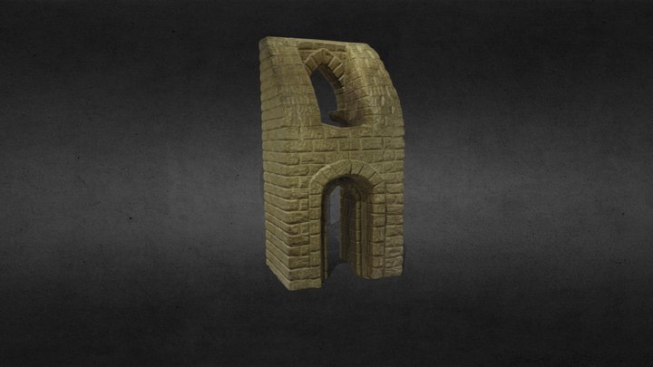 Escultura Arco Cozagón 3D Model