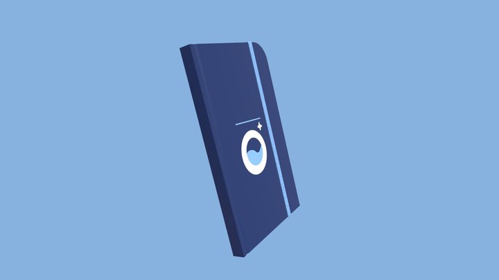 Prototipo de cuaderno corporativo. 3D Model