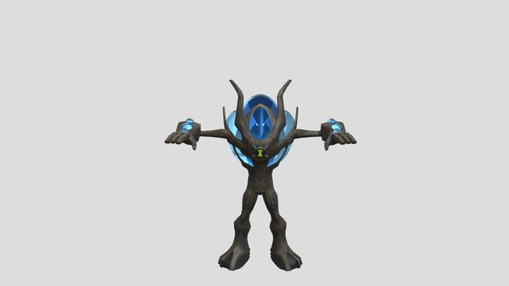 Ultimate Swampfire | Ben 10 Ultimate Alien 3D Model