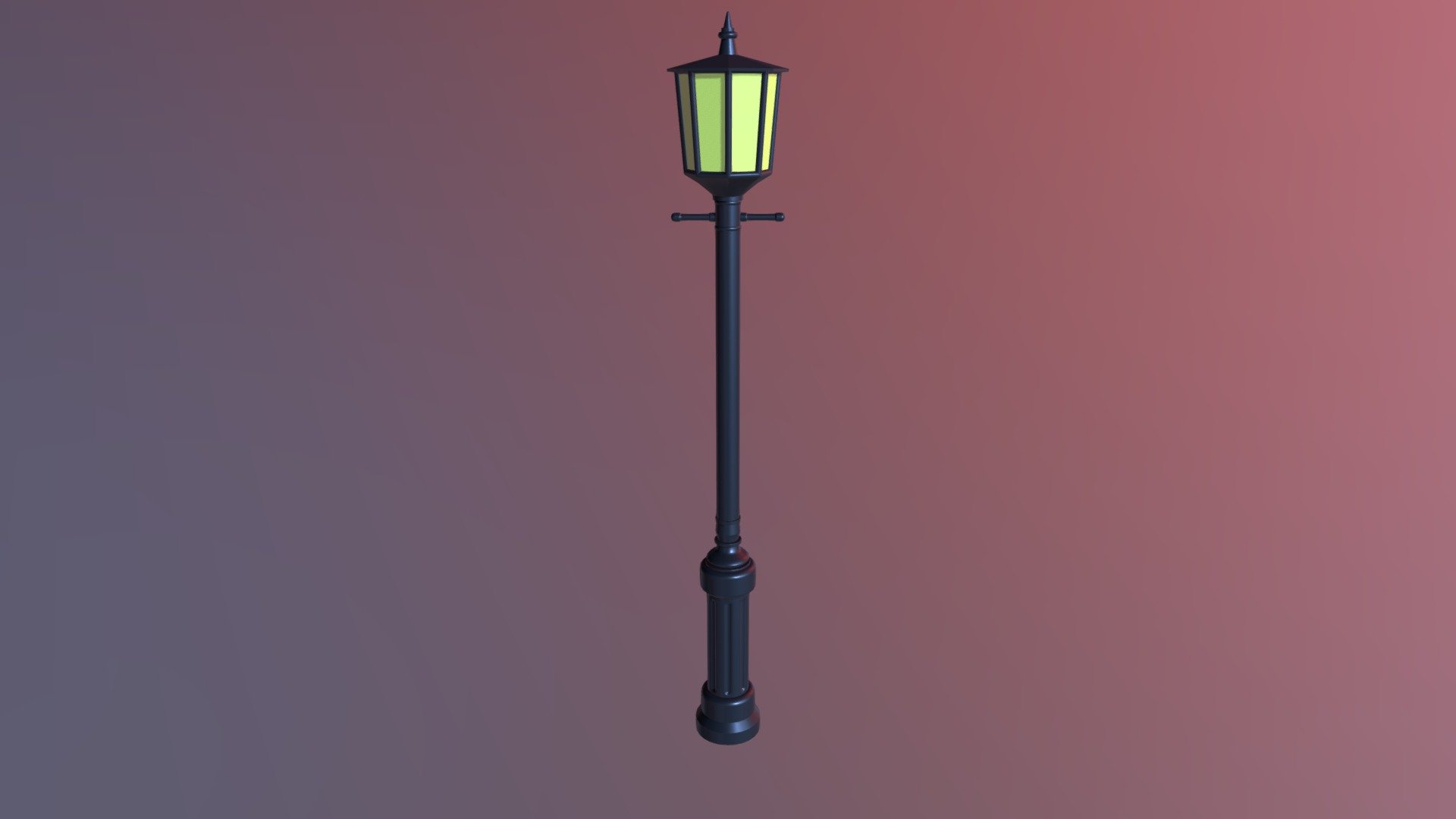 Lamp Post (The Beginners Guide) 3D model by Moonlight_Janitor