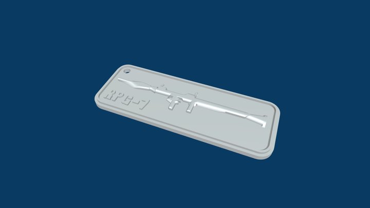 RPG Placa 3D- OSAR3D 3D Model