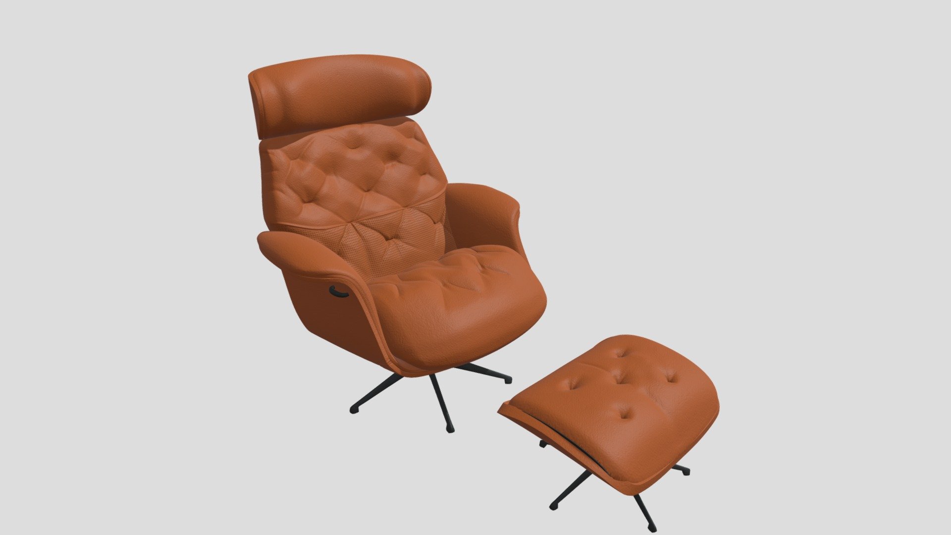 Arm_Chair_With_footrest_
