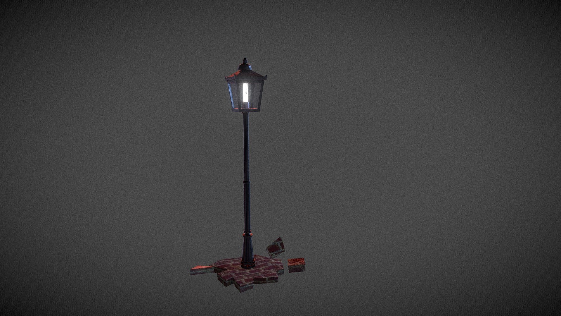 Victorian lamppost