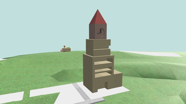 [ilyas] Island City 3D Model