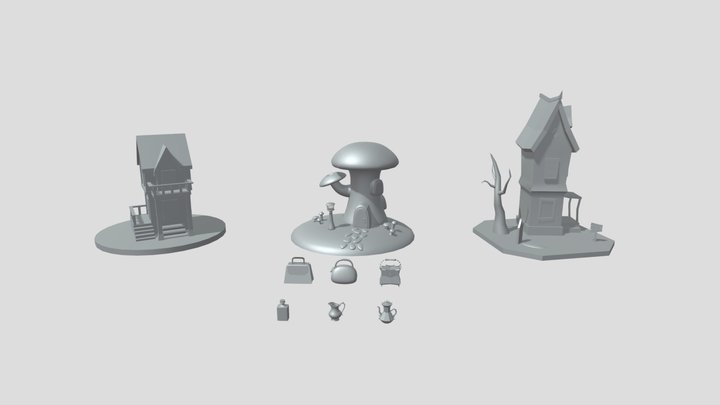 hw 3D Model