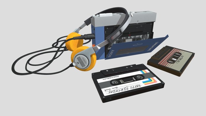 Walkman 3D Model