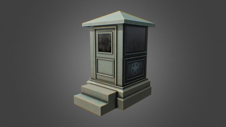 Police Box 3D Model