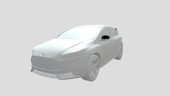  Ford Focus ST (MK3) - Descargar modelo 3D gratis por Savelliy 07 [9a4b085] - Sketchfab