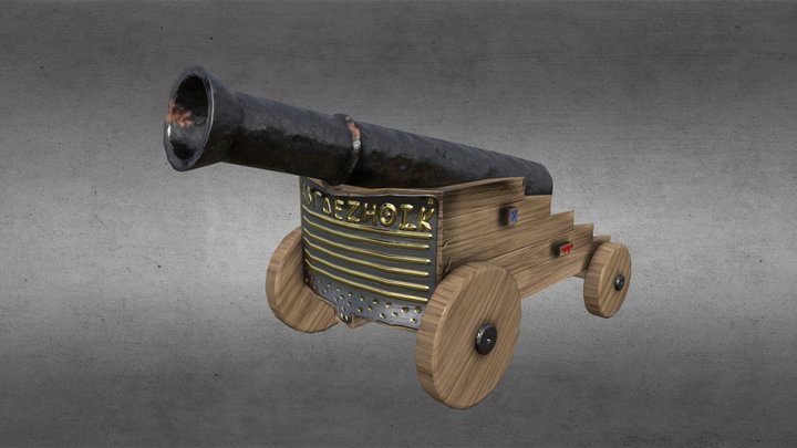 Cannon Final 3D Model