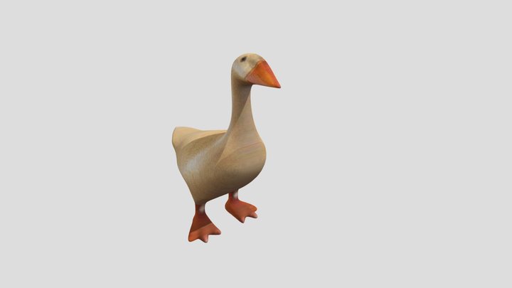 goose 3D Model