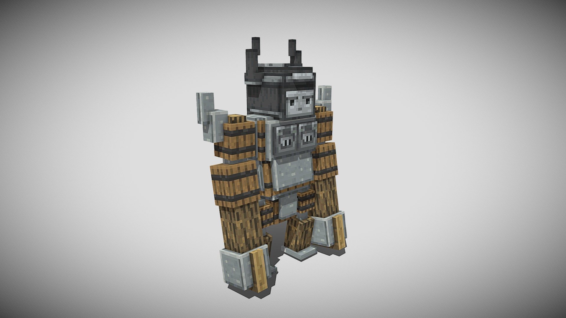 golem (custom piggy skin) - Download Free 3D model by Datwolf6  (@alexander.finley) [a7c3cd5]