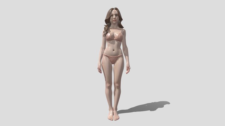 sexy girl 3D Model