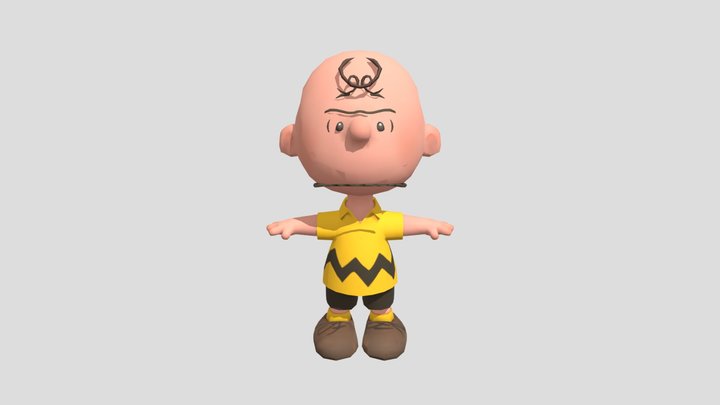 Charlie Brown 3D Model
