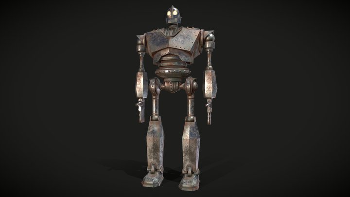 The Iron Giant 3D Model