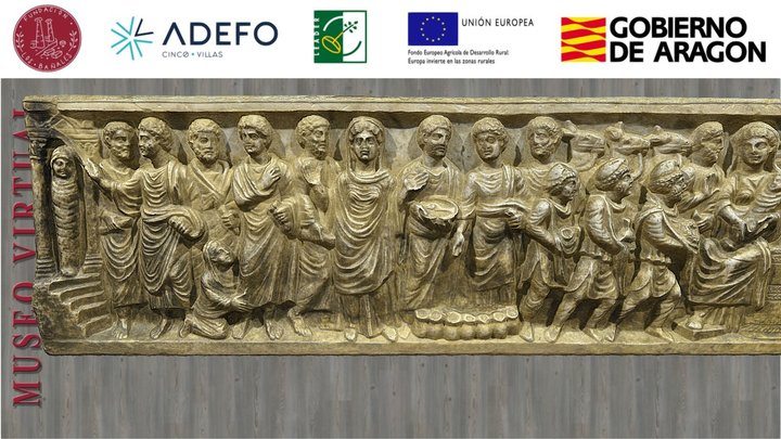 Sarcófago paleocristiano historiado (siglo IV) 3D Model