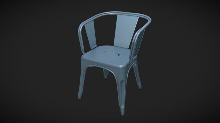 Bar Chair 3D Model