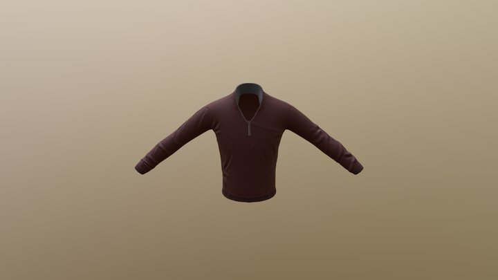 Long Sleeve Shirt 3D Model